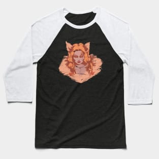 Foxy Girl Baseball T-Shirt